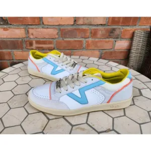 Vans Lowland CC Serio Collection Mens Size 11.5 Sail Cream Sky Blue VN0A5KYF1RC