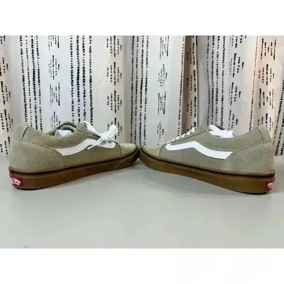 Vans Men’s Ward Skate Shoes Suede Gum Incense Color Size 8 New In Box Classic
