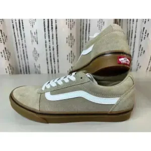 Vans Men’s Ward Skate Shoes Suede Gum Incense Color Size 8 New In Box Classic