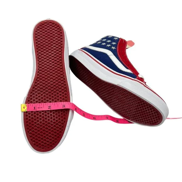 Vans Sk8-Hi Slim - Studded Stars Size 5.5 Women’s /4 - Men’s Unisex