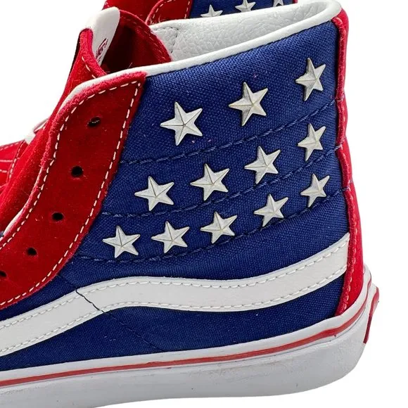 Vans Sk8-Hi Slim - Studded Stars Size 5.5 Women’s /4 - Men’s Unisex