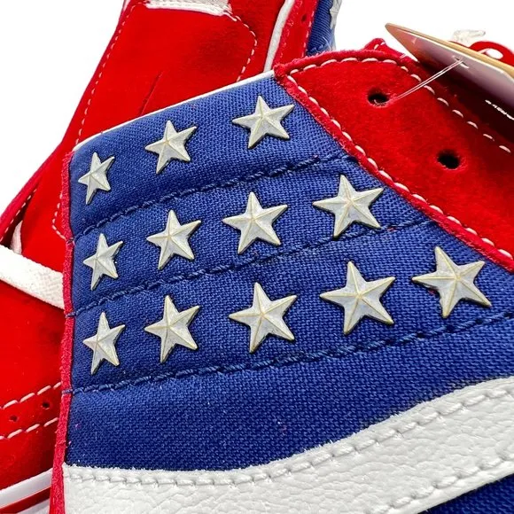 Vans Sk8-Hi Slim - Studded Stars Size 5.5 Women’s /4 - Men’s Unisex