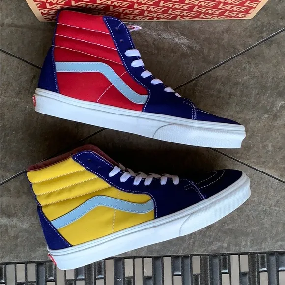 VANS Sk8-Hi SUNSHINE Multi/True White wmns