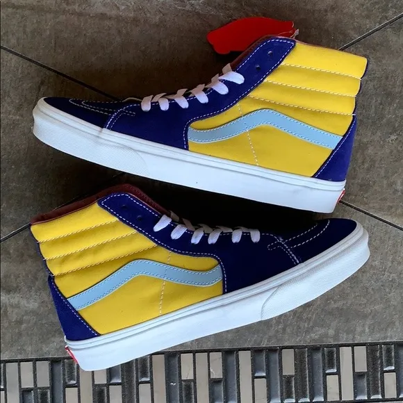 VANS Sk8-Hi SUNSHINE Multi/True White wmns