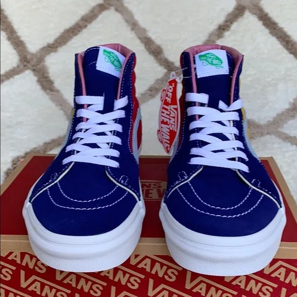 VANS Sk8-Hi SUNSHINE Multi/True White wmns