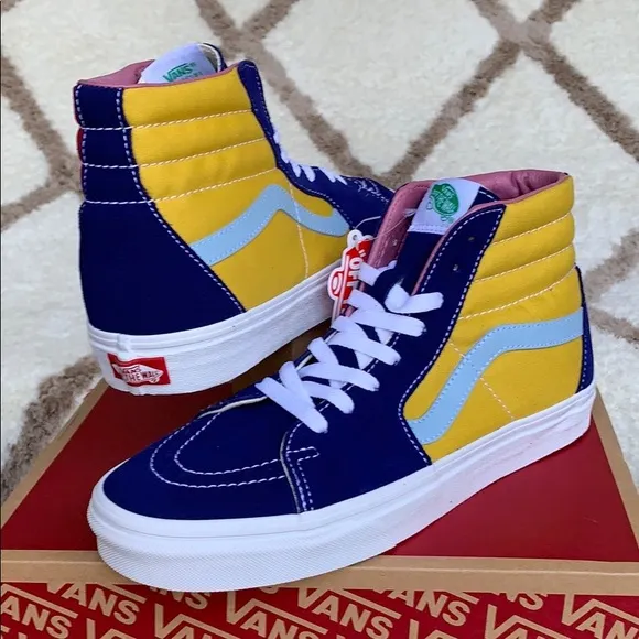 VANS Sk8-Hi SUNSHINE Multi/True White wmns