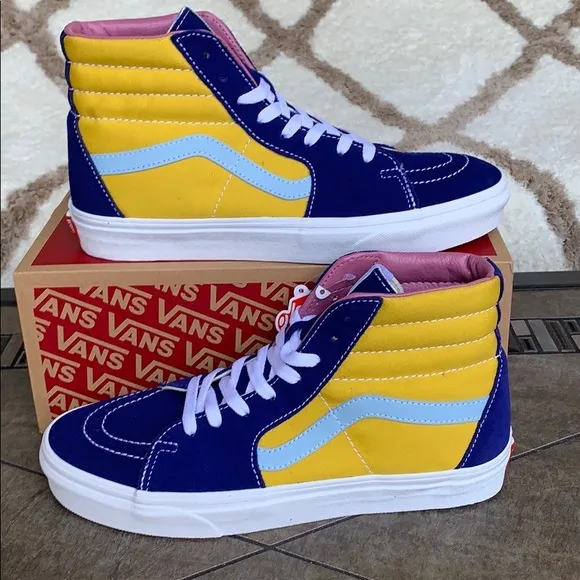 VANS Sk8-Hi SUNSHINE Multi/True White wmns