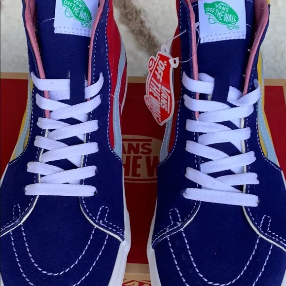 VANS Sk8-Hi SUNSHINE Multi/True White wmns