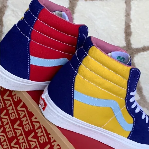 VANS Sk8-Hi SUNSHINE Multi/True White wmns