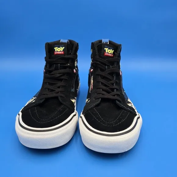Vans Toy Story Disney Sk8 Hi Top Buzz Lightyear Sneakers Mens 9 Womens 10.5 EUC