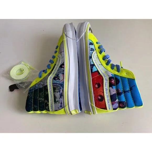VANS Vault SARAH ANDELMAN X FUMIKO IMANO Hi Skate Shoes Men’s Sz 8 Women’s 9.5