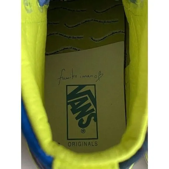 VANS Vault SARAH ANDELMAN X FUMIKO IMANO Hi Skate Shoes Men’s Sz 8 Women’s 9.5