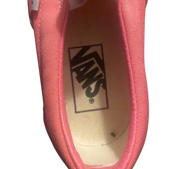 Vans Kids Shoes in Coral Pink