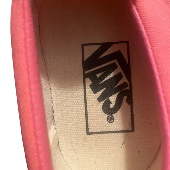 Vans Kids Shoes in Coral Pink