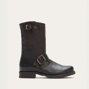 Veronica Shortie sloutchy leather boots