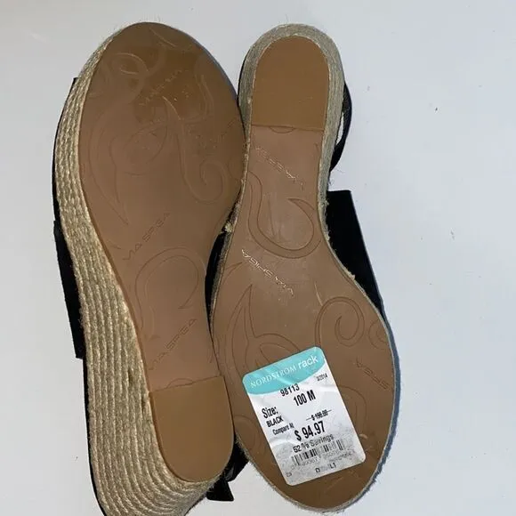 Via Spiga women’s wedge shoes sz 10M New
