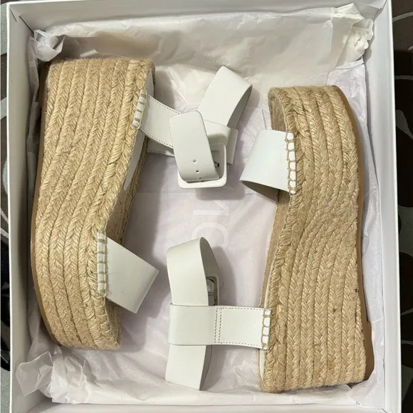Vince Abby Plaster platform espadrille sandal