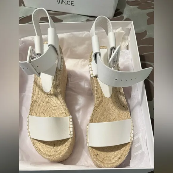 Vince Abby Plaster platform espadrille sandal
