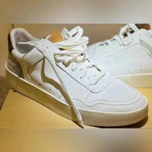 Vince White and Tan Men's Shoes (Worn once!)