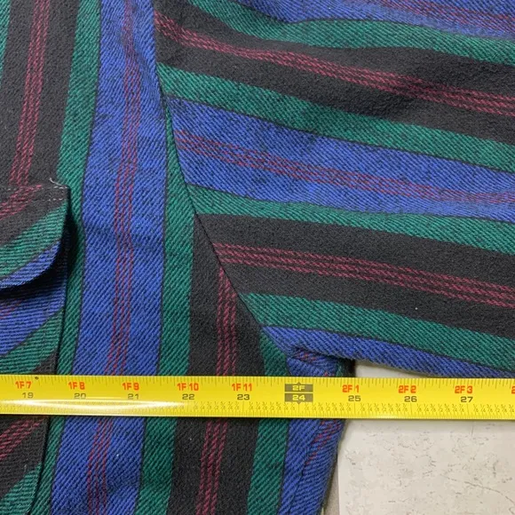 Vintage 80s 90s‎ Thick Flannel Button Up Shirt USA
