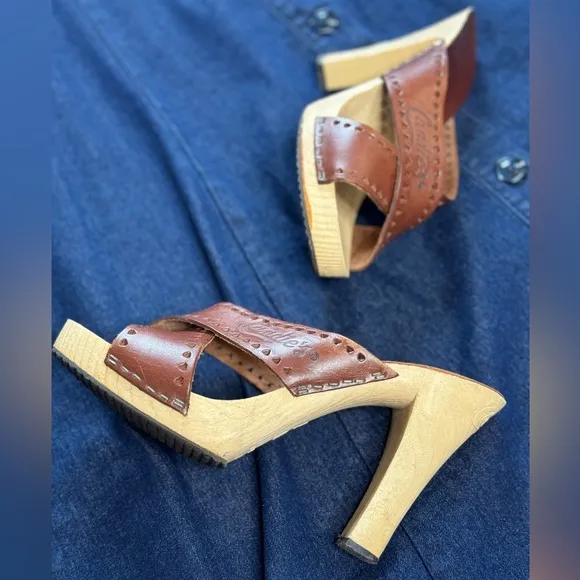 Vintage 80s Candies Sandals