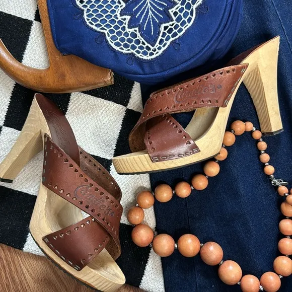 Vintage 80s Candies Sandals