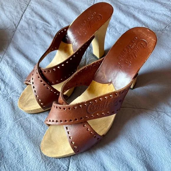 Vintage 80s Candies Sandals
