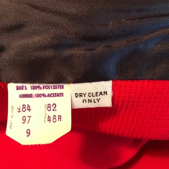 Vintage ArtCraft Red Blazer
