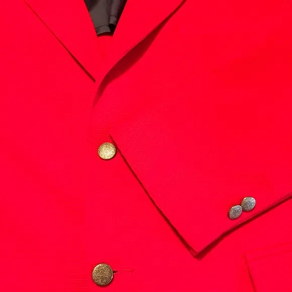 Vintage ArtCraft Red Blazer