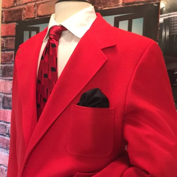 Vintage ArtCraft Red Blazer