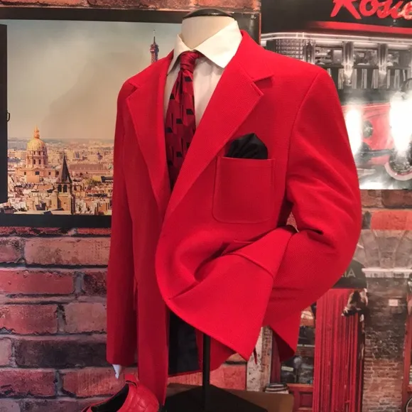 Vintage ArtCraft Red Blazer