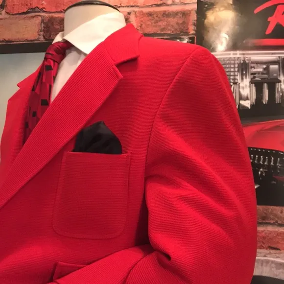 Vintage ArtCraft Red Blazer