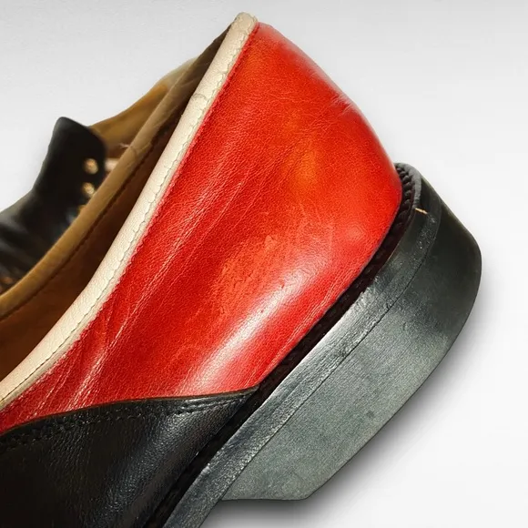 Vintage Cesare Paciotti HEROES Luxury Italian Designer Leather Shoes SZ 8 RARE