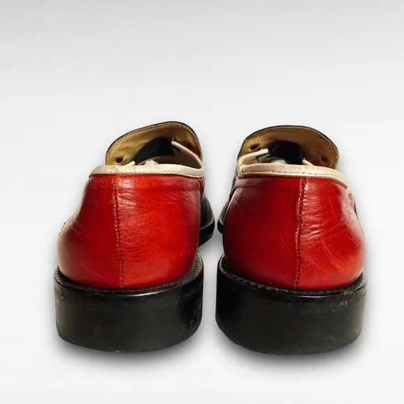 Vintage Cesare Paciotti HEROES Luxury Italian Designer Leather Shoes SZ 8 RARE