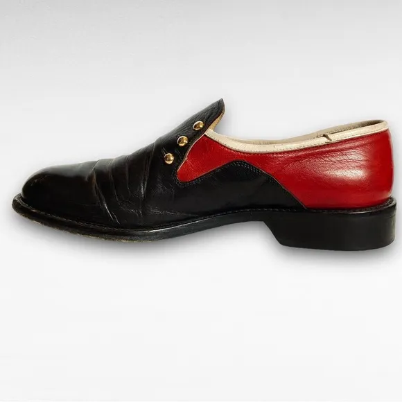Vintage Cesare Paciotti HEROES Luxury Italian Designer Leather Shoes SZ 8 RARE