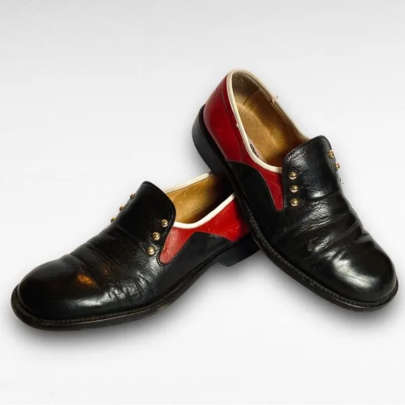 Vintage Cesare Paciotti HEROES Luxury Italian Designer Leather Shoes SZ 8 RARE