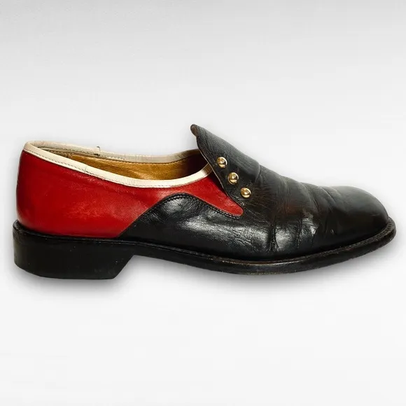 Vintage Cesare Paciotti HEROES Luxury Italian Designer Leather Shoes SZ 8 RARE