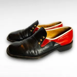 Vintage Cesare Paciotti HEROES Luxury Italian Designer Leather Shoes SZ 8 RARE