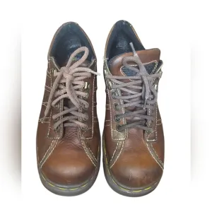 Vintage Doc Martens AW004 PC03C 9764 Shoes Size 6 Brown Leather