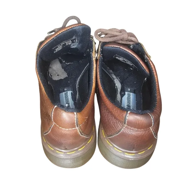 Vintage Doc Martens AW004 PC03C 9764 Shoes Size 6 Brown Leather