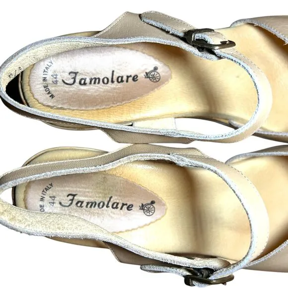 Vintage Famolare Sandals Made in Italy