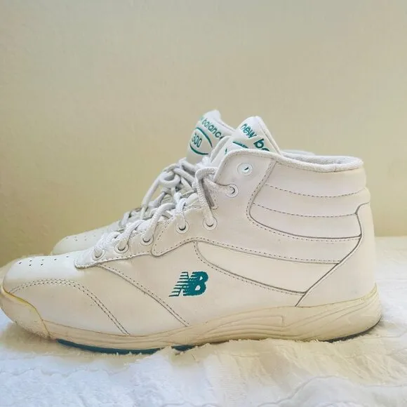 Vintage New Balance 300 High Top Shoes Womens Sz 8.5