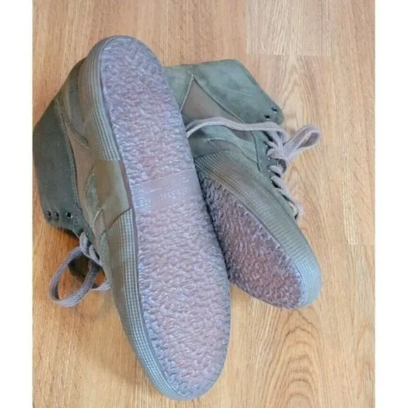 Vintage NOVESTA Esercito Italiano Sneaker Army Green Size 41 Shoes US 8.5