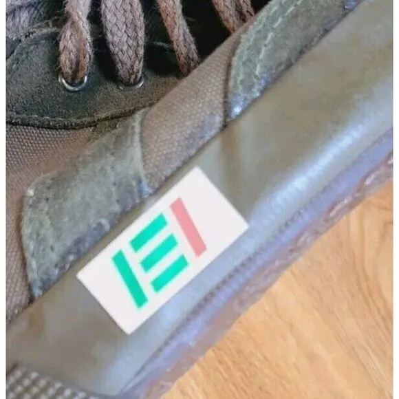 Vintage NOVESTA Esercito Italiano Sneaker Army Green Size 41 Shoes US 8.5