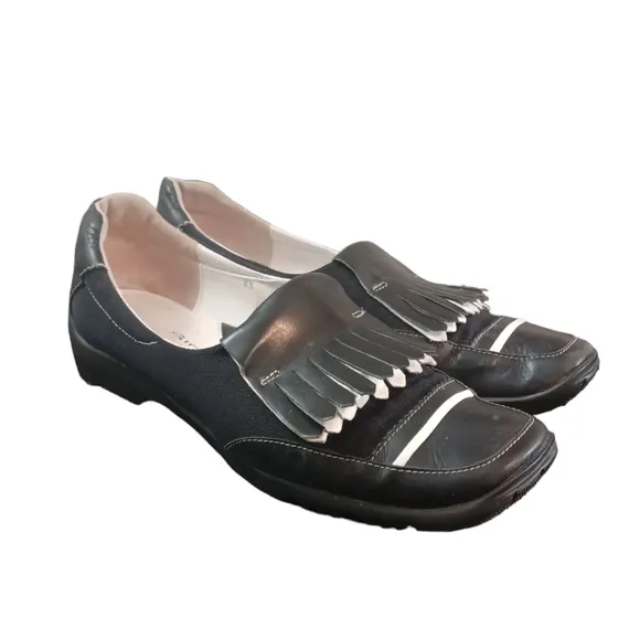 Vintage Walter Genuin Kiltie Leather Casual Golf Shoes