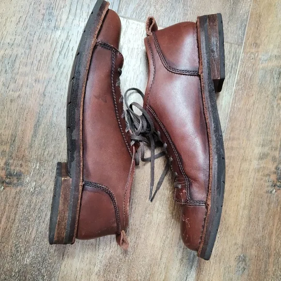 VINTAGE Y2K 90s AMERICAN EAGLE LEATHER SHOES 👞 SIZE 11