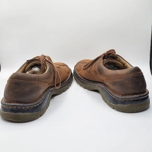 Vintage y2k 90s Dr. Martens John pebbled leather 5 eyelet oxford