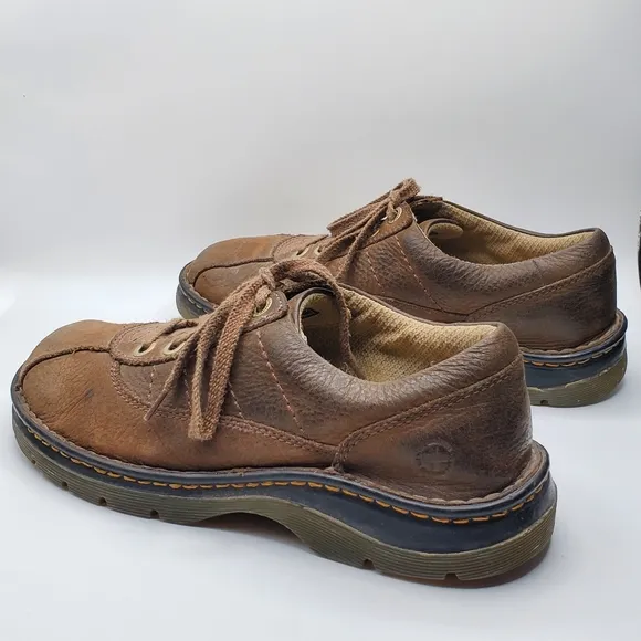Vintage y2k 90s Dr. Martens John pebbled leather 5 eyelet oxford