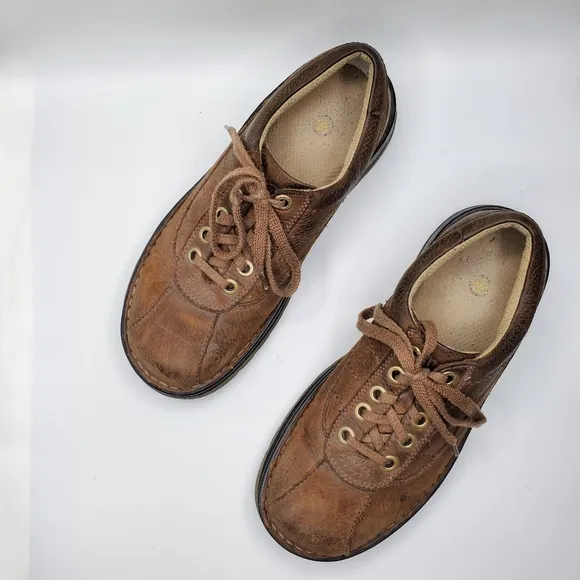 Vintage y2k 90s Dr. Martens John pebbled leather 5 eyelet oxford