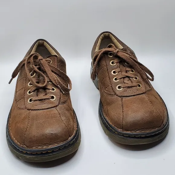 Vintage y2k 90s Dr. Martens John pebbled leather 5 eyelet oxford